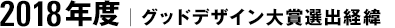 2018年度｜グッドデザイン大賞選出経緯
